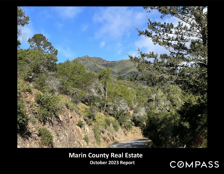 Marin County Real Estate Report - October 2023