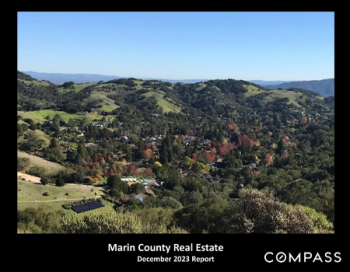 Marin County Real Estate Report Cover - December 2023